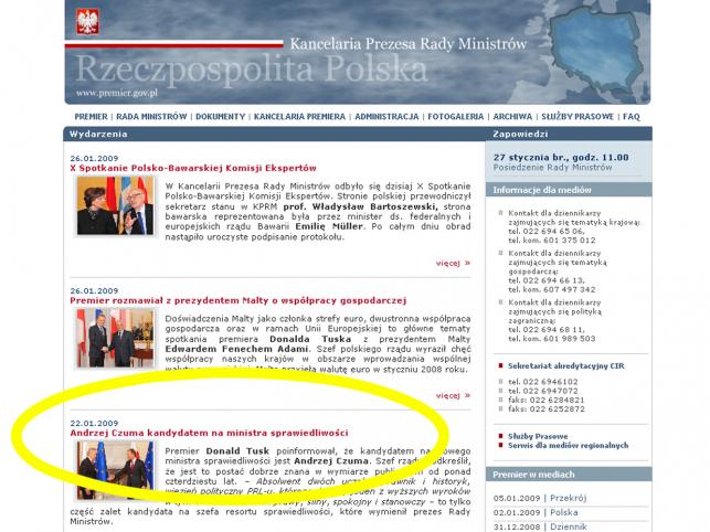 Tusk przegrywa w internecie z prezydentem
