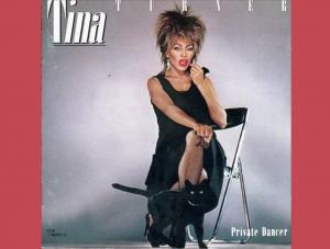 Okładka płyty "Private Dancer" (wyd. 1984 r.)