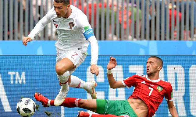 Czwarty gol Ronaldo na MŚ 2018. Maroko żegna się z rosyjskim mundialem
