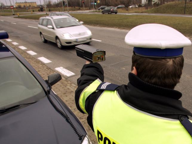 Uważaj! Tu łapie drogówka