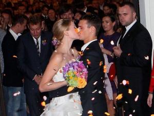 Monika Krogulska i Mateusz Damięcki