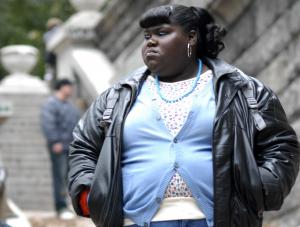 Fenomenalna amatorka Gabourey Sidibe w roli "Precious"
