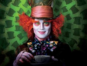 Johnny Depp w "Alicji w Krainie Czarów"