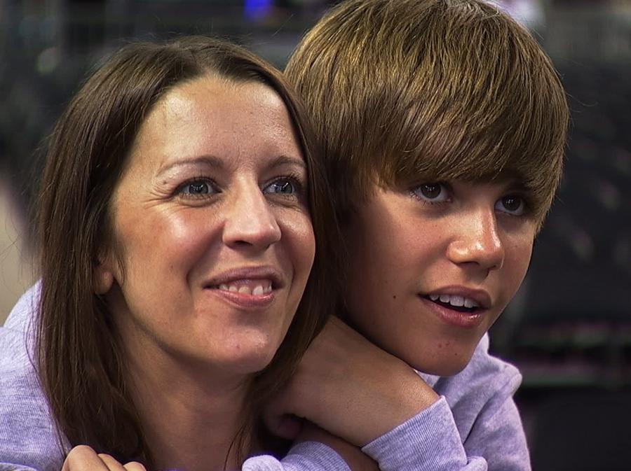 Justin Bieber z matką "Pattie" Mallette