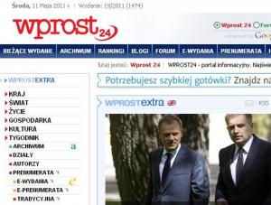 Wydawca "Wprost" zablokował fora internetowe