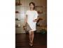Anna Popek na pokazie w salonie Tod's