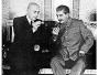 Stalin z Cyrankiewiczem (premier RP i PRL w latach 1947–1952 i 1954–1970 1947 r.)