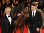 Steven Spielberg i jego aktor Jeremy Irvine