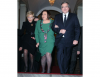 Para prezydencka Anna i Bronisław Komorowscy oraz dziennikarka "Polityki" Janina Paradowska