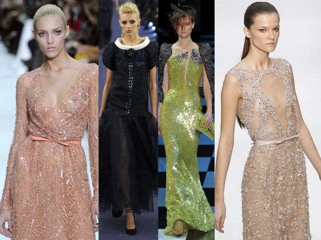 Anja Rubik i sia Struss na wybiegach Paris Fashion Week