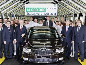 Skoda wyprodukowała 14 milionów samochodów