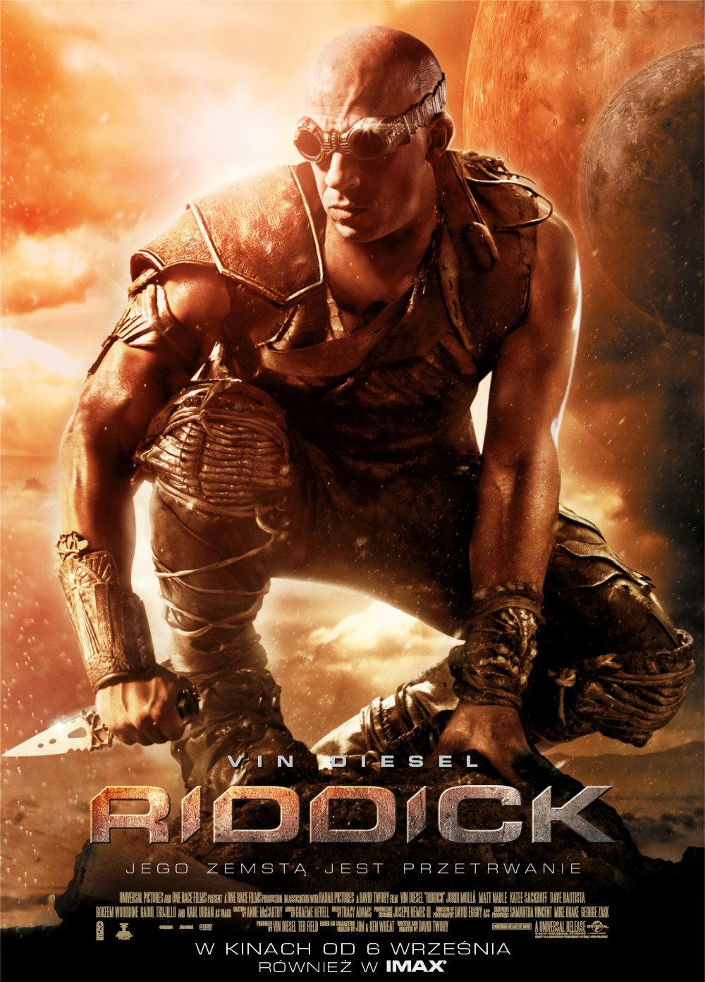 "Riddick" w kinach od 4 września