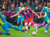 Liga niemiecka: Gol Roberta Lewandowskiego i wygrana Bayernu