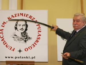 Lech Wałęsa został Rycerzem Wolności