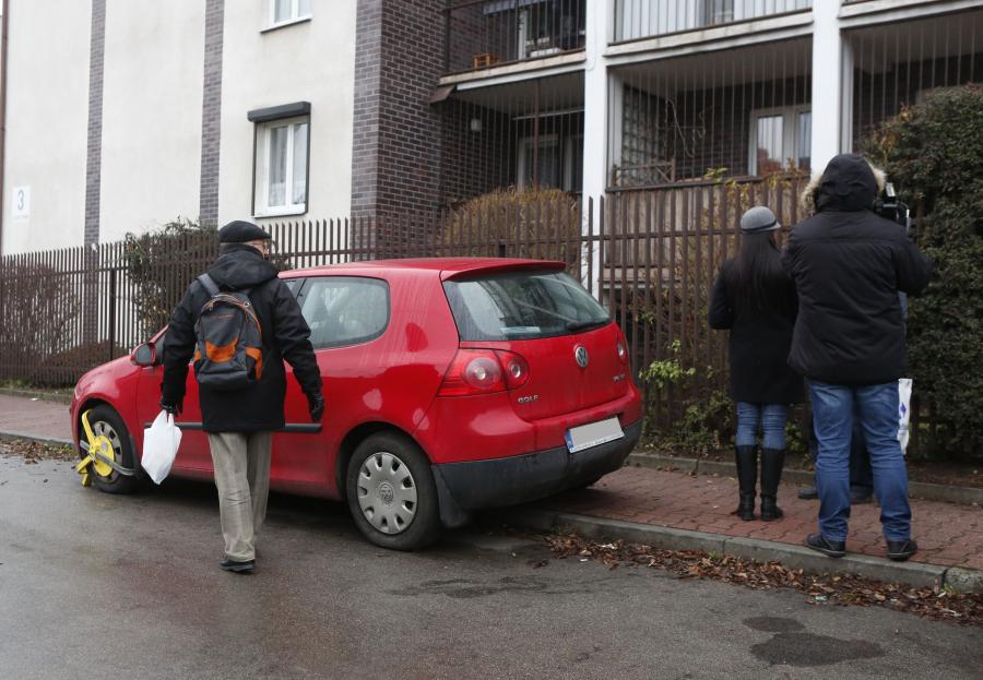 Źle zaparkowany samochód prezydenta Andrzeja Dudy