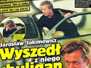 Pijany Jakimowicz szarpał się jak menel
