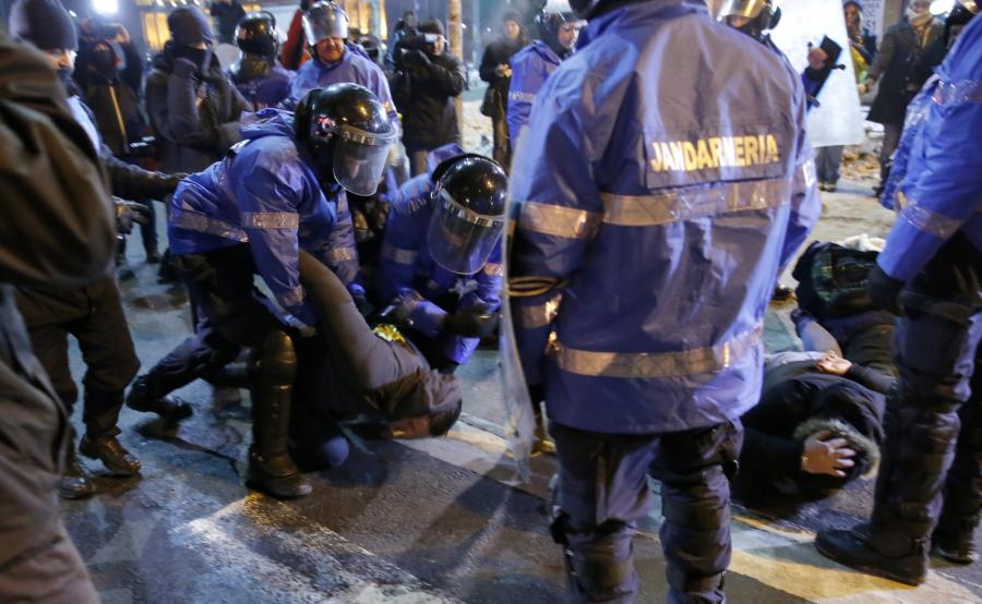 Demonstracja w Bukareszcie